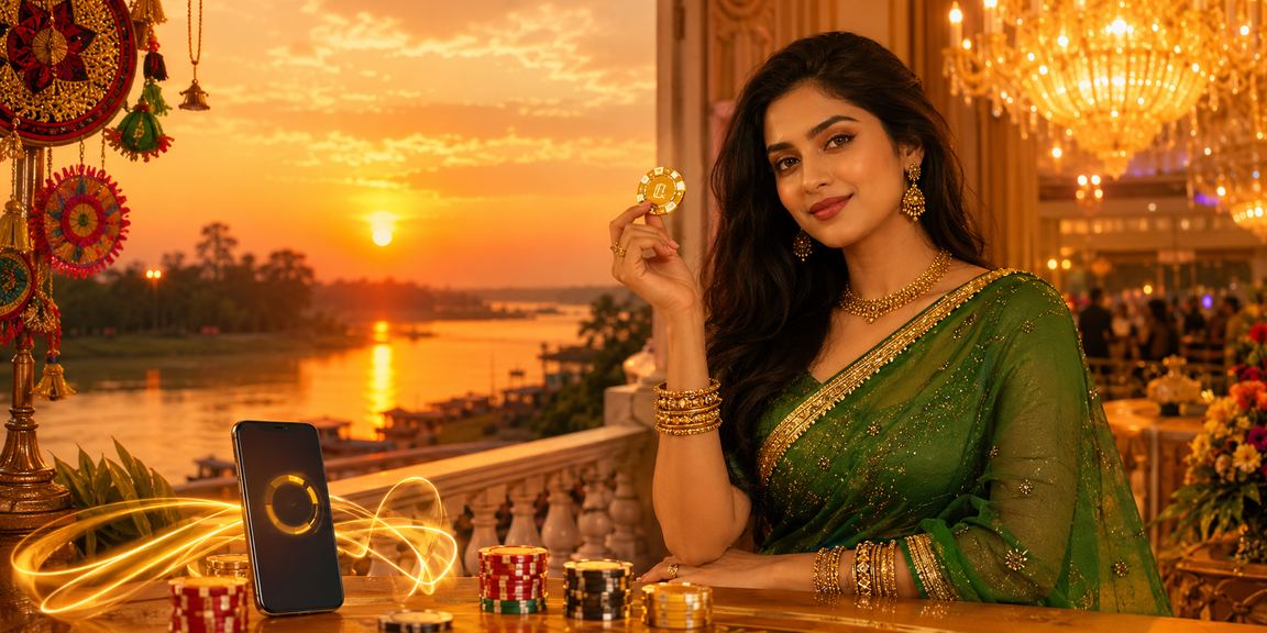 বগুড়ায় শাড়ি পরিহিত বাংলাদেশি নারী মোবাইলে পেমেন্ট করছেন বেটিং সাইটে